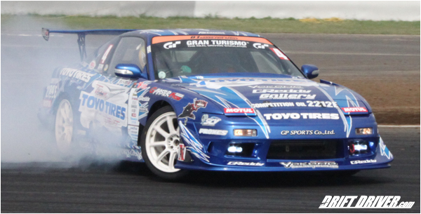 Team TOYOTIRES DRIFT with GP SPORTS 180SX